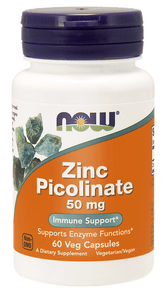 Zinkpikolinat 50mg 60 kapsler. - NOW FOODS Zinkpikolinat